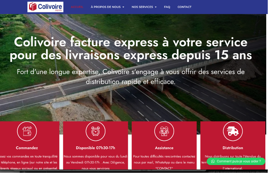 SITE DE LIVRAISION